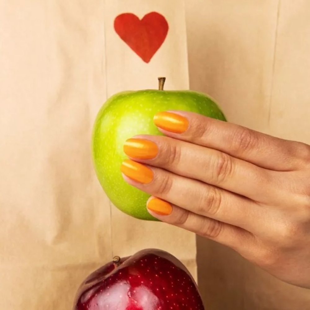 *Retired* Color Street: Nourish the Need | Bright Orange Shimmer Summer Tropical - Picture 7 of 14